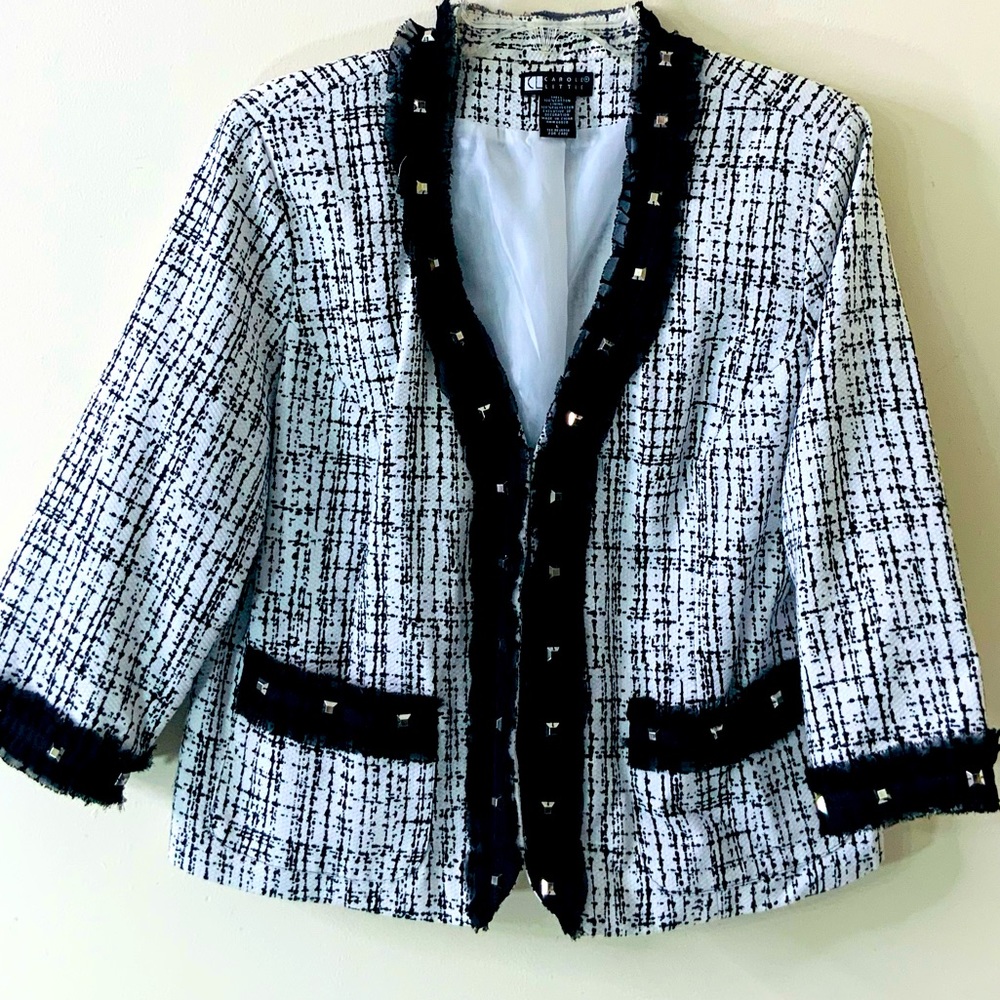 Carol Little Blazer 3/4 sleeves NWOT